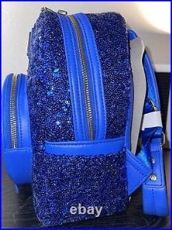 Loungefly Disney Cinderella Castle Collection Snow Globe Sequin Mini Backpack