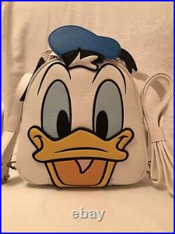 Loungefly Disney Daisy Duck And Donald Duck Reversible Mini Backpack, NWT