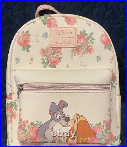 Loungefly Disney Lady and the Tramp Mini Backpack