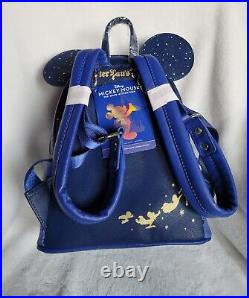 Loungefly Disney MMMA Peter Pan backpack and collector key