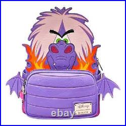 Loungefly Disney Madam Mim Dragon, Sword in the Stone Mini Backpack NWT