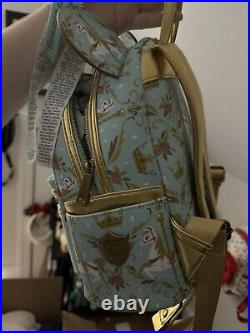 Loungefly Disney Mickey Main Attraction King Arthur Carousel Backpack W EARS