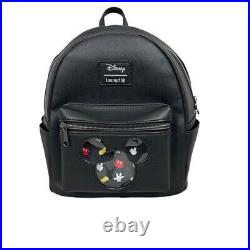 Loungefly Disney Mickey Mouse Pin Collector Mini Backpack NWOT