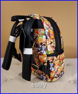 Loungefly Disney Muppets Cast Mini Backpack Character All Over Print NEW