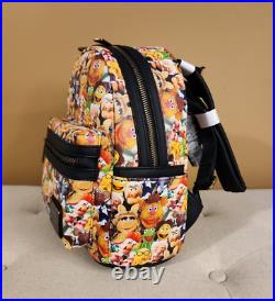 Loungefly Disney Muppets Cast Mini Backpack Character All Over Print NEW