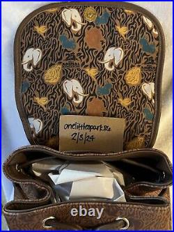 Loungefly Disney Parks Animal Kingdom 25th Anniversary Mini Backpack & Keychain