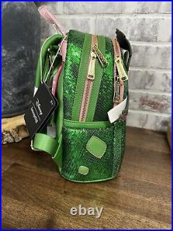 Loungefly Disney Pete's Dragon Elliot Sequin Mini Backpack And Pin Set