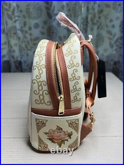 Loungefly Disney Princess Ornate Group Portrait Mini Backpack & Wallet NWT