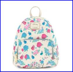 Loungefly Disney Sleeping Beauty Floral Fairy Godmother Mini Backpack Purse