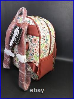 Loungefly Disney Star Wars Droids Floral Mini Backpack