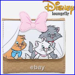 Loungefly Disney The Aristocats Kittens Basket Mini Backpack & Wallet NEW NWT