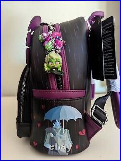 Loungefly Disney Villains Curse Your Hearts Mini Backpack, Wallet And Charm