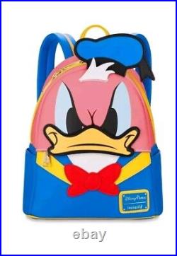 Loungefly Donald Duck 90th Anniversary Color Changing Loungefly Mini Backpack