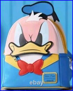 Loungefly Donald Duck 90th Anniversary Color Changing Loungefly Mini Backpack