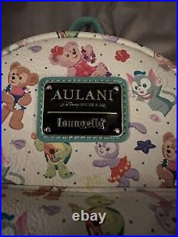 Loungefly Duffy and Friends Mini Backpack Aulani Disney Resort & Spa Parks NWOT