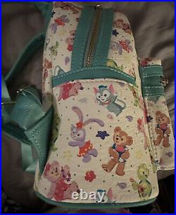 Loungefly Duffy and Friends Mini Backpack Aulani Disney Resort & Spa Parks NWOT