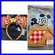 Mickey & Friends Loungefly Picnic Basket Mini Backpack withCoin Bag & Ear Headband