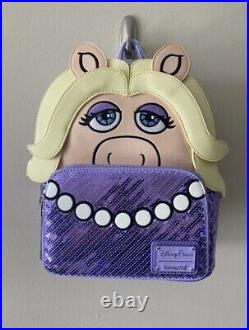 Miss Piggy Mini Backpack Disney Park Exclusive by Loungefly