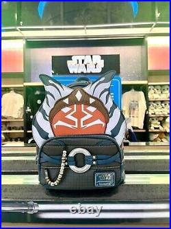 NEW 2023 Disney Star Wars Limited Edition Ahsoka Tano Loungefly Backpack