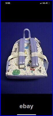 NEW Disney Loungefly 100 Years Special Moments Allover Print Backpack Unopened