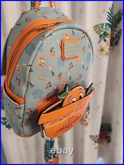 NEW Disney Orange Bird Loungefly Mini Backpack Epcot Flower & Garden Festival