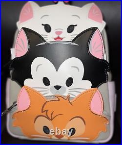 NEW Disney Parks Loungefly mini backpack reining cats collection 3 available