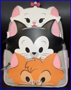 NEW Disney Parks Loungefly mini backpack reining cats collection 3 available