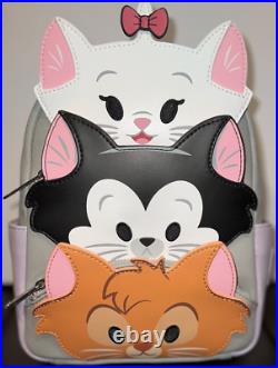 NEW Disney Parks Loungefly mini backpack reining cats collection 3 available