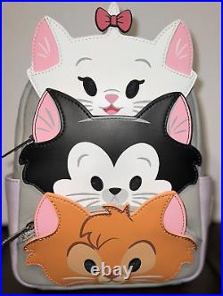 NEW Disney Parks Loungefly mini backpack reining cats collection 3 available