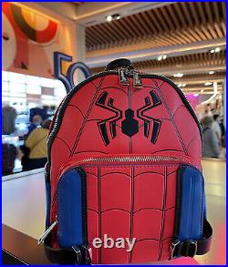 NEW Spiderman Marvel NWH Loungefly Mini Backpack Disney