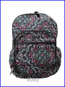 NWOT Disney Vera Bradley MICKEY & MINNIE MOUSE MEDALLION Laptop Pocket Backpack