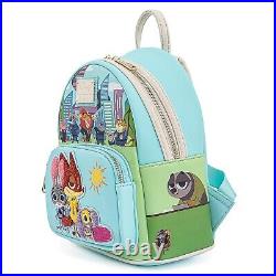 NWT Disney Loungefly Zootopia Mini Backpack