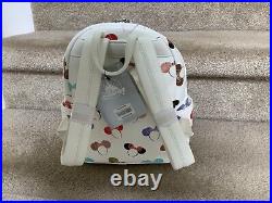 NWT Disney Parks Loungefly Minnie Mouse Ears Holder Mini Backpack