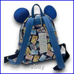 NWT Disney Riviera Resort Mickey Minnie Loungefly Mini Backpack Disney Parks