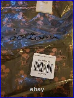 NWT In Plastic Disney X PetuniaPickleBottom MickeyMouse RoseGold/Black Backpack