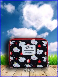 NWT Loungefly Disney Dumbo? Circus Icons Mini Backpack, wallet and CHARM