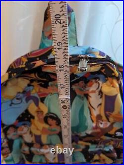 NWT! Loungefly Disney Full Size Backpack Jasmine, Aladdin, Rajah & Genie RARE