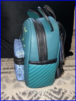 NWT Loungefly Disney Haunted Mansion Glow-in-the-Dark Backpack