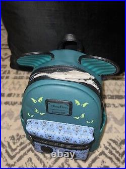 NWT Loungefly Disney Haunted Mansion Glow-in-the-Dark Backpack