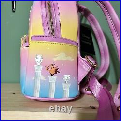 NWT Loungefly Disney Hercules (1997) Clouds Mini Backpack Exclusively Designed