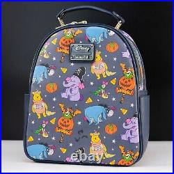 NWT Loungefly Disney Winnie the Pooh Heffalump Halloween Exclusive Mini Backpack