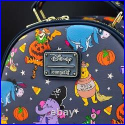 NWT Loungefly Disney Winnie the Pooh Heffalump Halloween Exclusive Mini Backpack