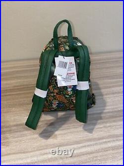 New Disney Loungefly Backpack Enchanted Tiki Room +Map 2023 Disneyland