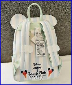 New Disney Loungefly Beach Club Resort Mickey & Minnie Backpack 2024! Scented