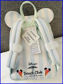 New Disney Loungefly Beach Club Resort Mickey & Minnie Backpack 2024! Scented