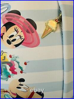 New Disney Loungefly Beach Club Resort Mickey & Minnie Backpack 2024! Scented