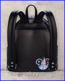 New Disney Parks Loungefly Walt Disney World 4 Parks Icons Mini Backpack