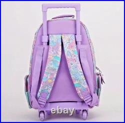 New, Free Shipping! Disney Auatralian Smiggle Little Mermaid Rolling Backpack