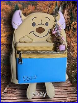 New Loungefly Disney Classic Winnie The Pooh Roo Figural Mini Backpack