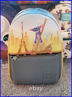 New Loungefly Disney, Mini Backpacks Collection, Goofy Movie, Ratatouille